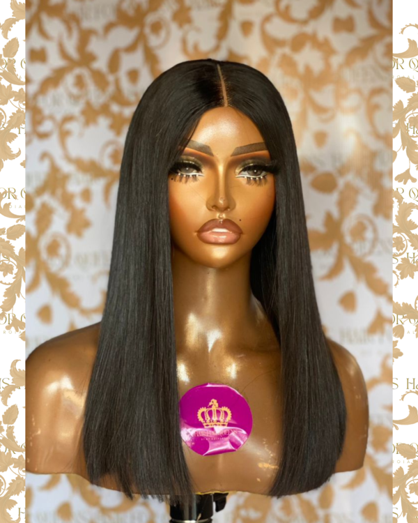 Queen Emma -All Bob black bone straight bob wig lengths - Image 6