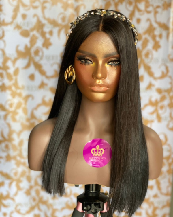 Queen Emma -All Bob black bone straight bob wig lengths - Image 7