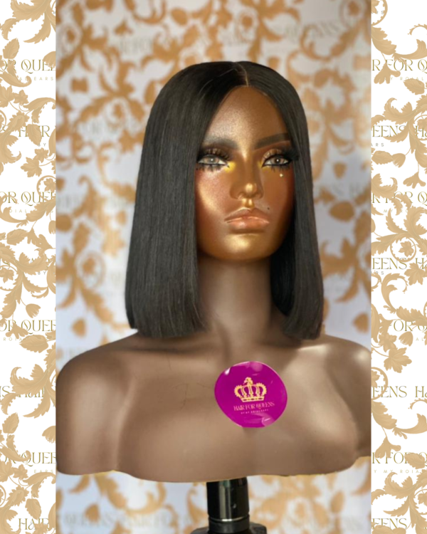 Queen Emma -All Bob black bone straight bob wig lengths - Image 2