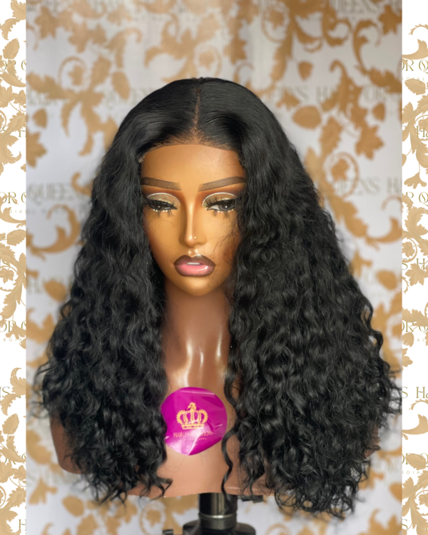 Queen Shaz- 18 inches Ginger Curly Korean Wig Unit - Image 4
