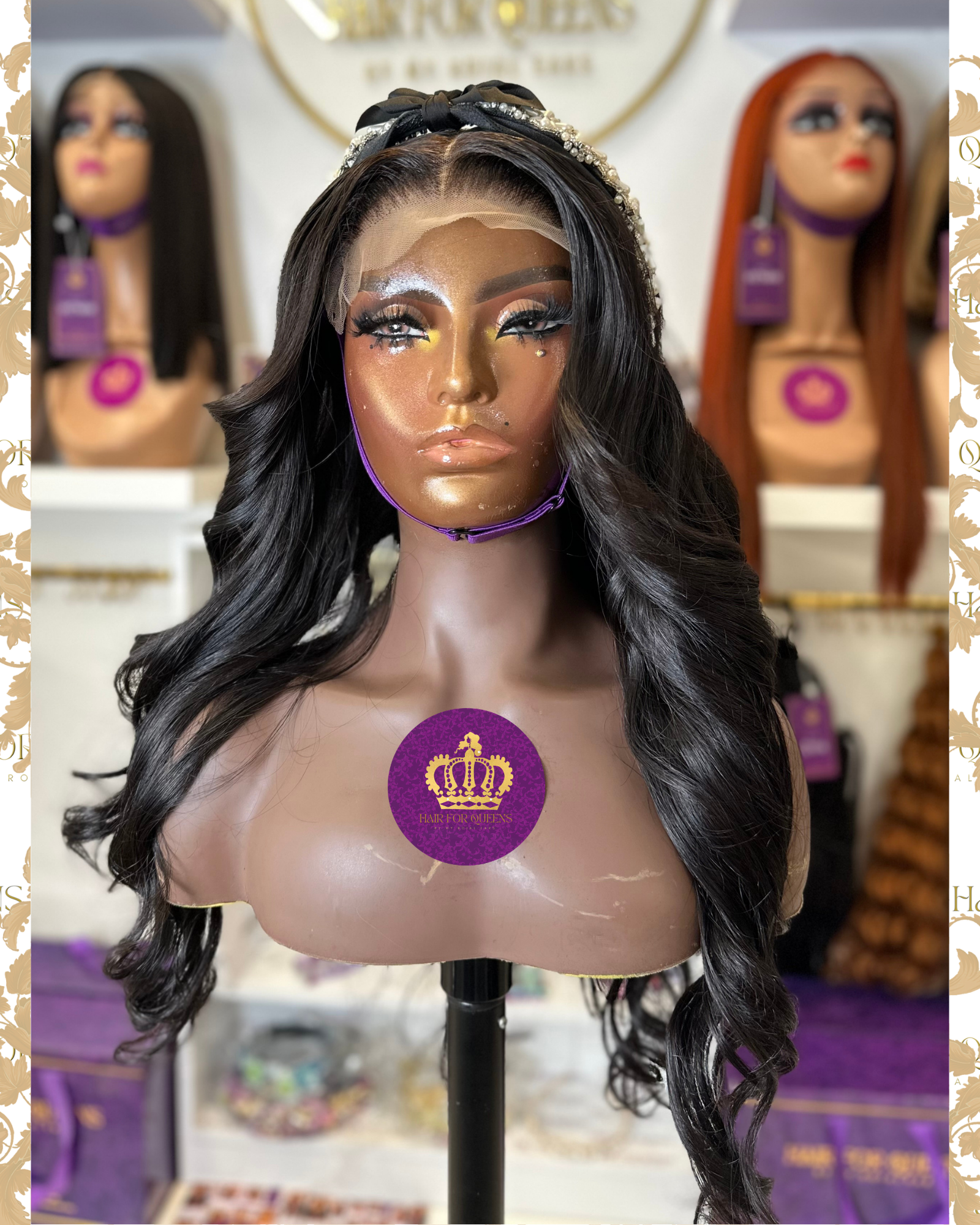 Queen Luara – 24 inches 5x5 Vietnamese Body Wavy Wig