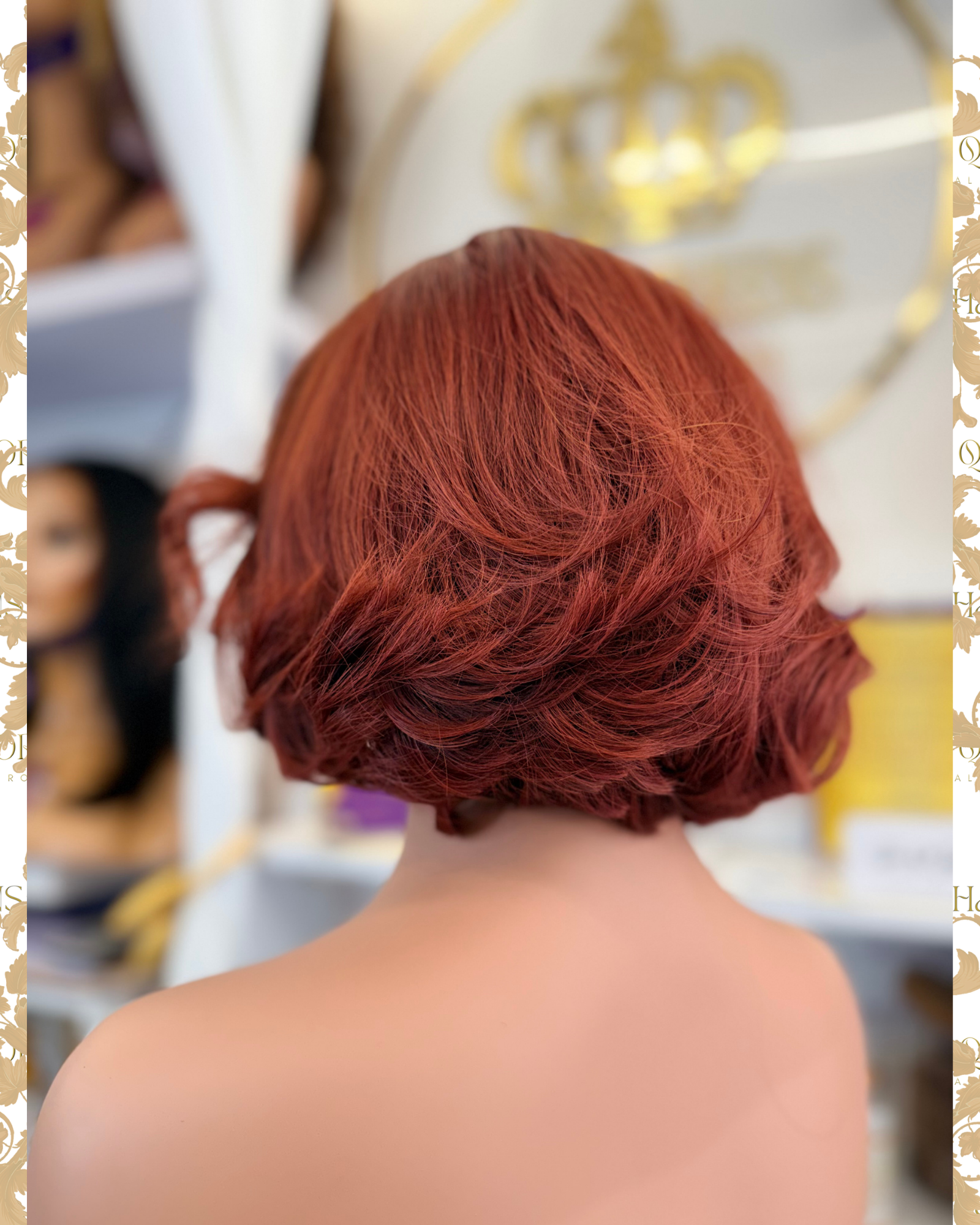 Liza – 8 inches 5x5HD Raw Pixie Layered Bob Wig - Image 4