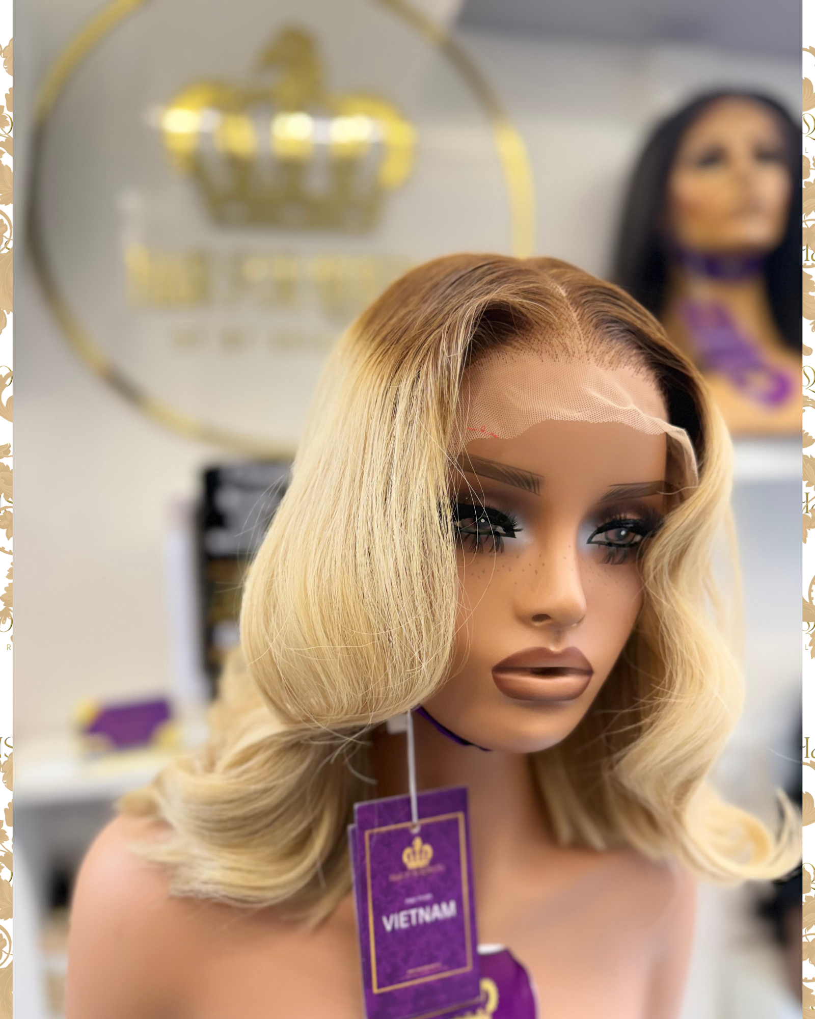 Queen Tasha – 20 inches 6x6 613 Wig