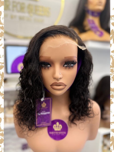 Queen Tara – 12inches 6x6HD Steamed Filipino Curly Wig