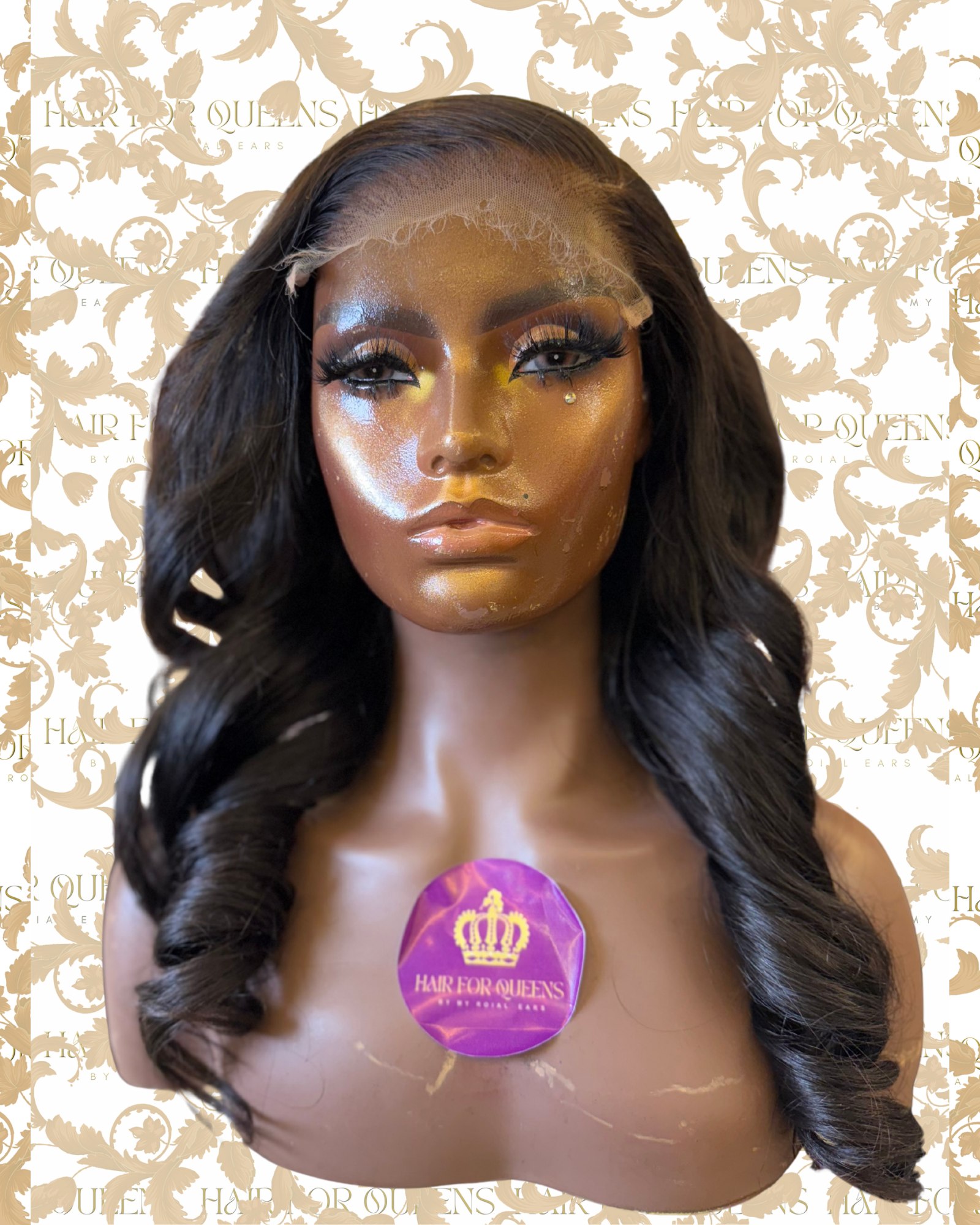 Queen Betty – 20inches 5x5HD South Indian Body Wave Wig - Image 3