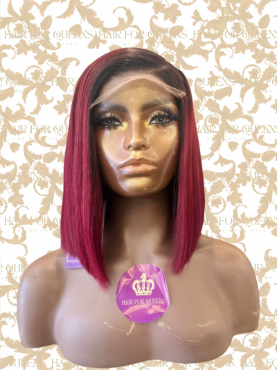 Queen Matta – 10 inches Chinese Bone Straight 5x5 Wig