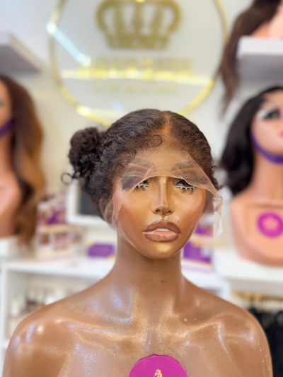 Queen Yaz – Full Lace HD Pixie Curly  Wig
