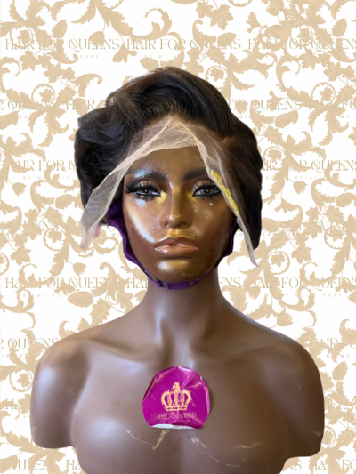 Queen Yvonne – 10 inches Pixie Wig
