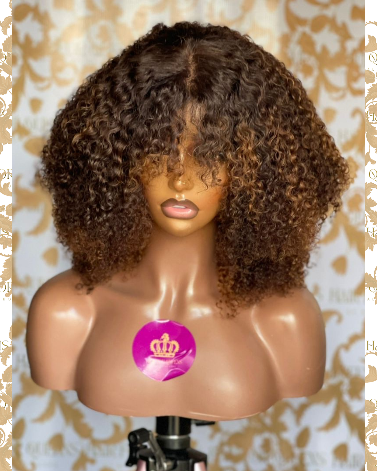Queen Jennifer – Custom Coloured Pixie Fringe Wig - Image 3