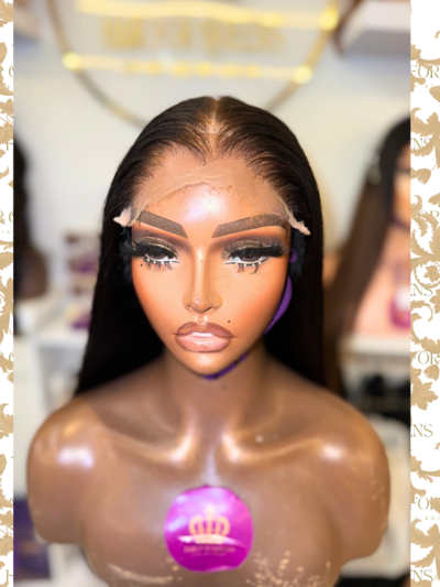 Queen Tari – 24 inches 6x6HD Raw Bone straight Lagos Hair Line Wig