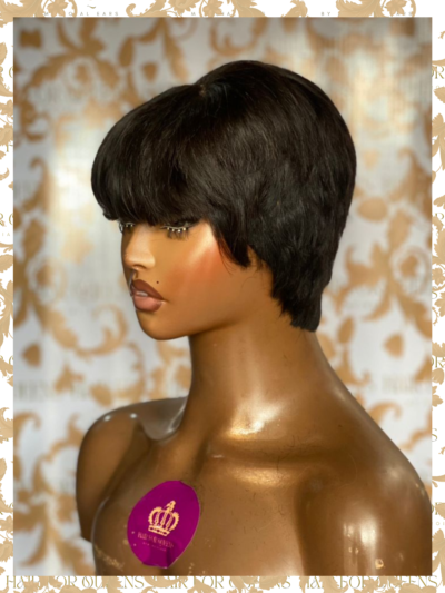 Queen Renin Mushroom Cut Bespoke Pixie Wig Unit